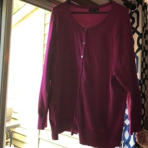 Long sleeve cardigan sweater